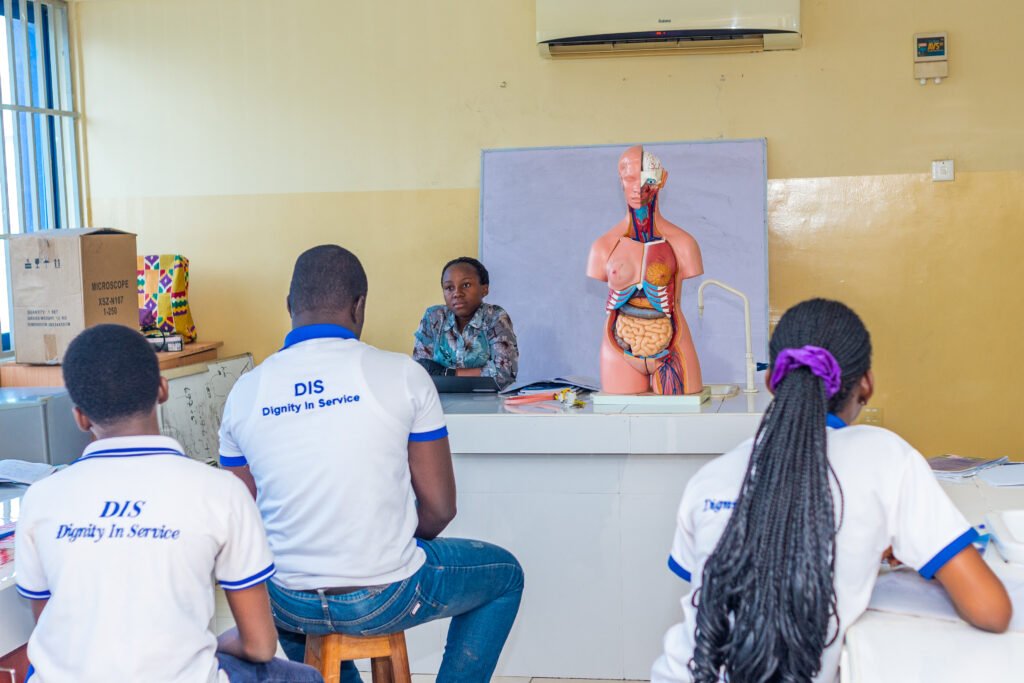 Learners and teachers in the science laboratory
